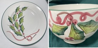 Like New Marshall Fields Market place Christmas Set in Batavia, Illinois