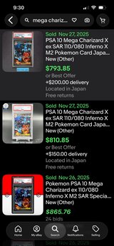 Mega Charizard X Ex #110 Japanese Inferno X in Okinawa, Japan