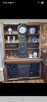 Unique moraclock cabinet in Ramstein, Germany