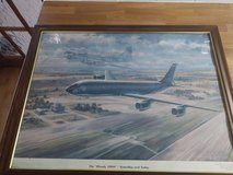The bloody 100th  glass framed print, 1993, by Ronald Wong in Lakenheath, UK