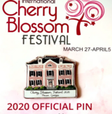 Macon Georgia Cherry Blossom Lapel Pins Lot of 37 Years 1987-2025 in Warner Robins, Georgia