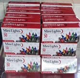 Christmas multi-colored mini Lights in Okinawa, Japan