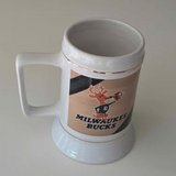Authentic NBA Milwaukee Bucks BANGO Double Side Ceramic Mug NBA L@@K!! in Chicago, Illinois