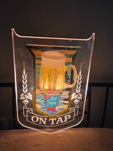 Rare Stunning 1980’s Heileman's Old Style Motion Bubbler Beer Sign in Chicago, Illinois