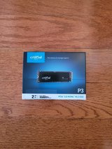 Crucial P3 m.2 SSD 2TB (New) in Byron, Georgia