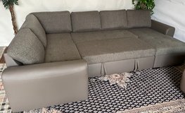 Sectional couch with sleeping function in Ramstein, Germany