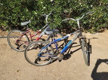 Men's and women's 26" Mongoose bikes in 29 Palms, California
