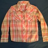 Girls Pearl Snap Shirt-Medium in Houston, Texas
