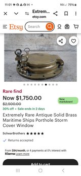 Brass ship portal in Alamogordo, New Mexico