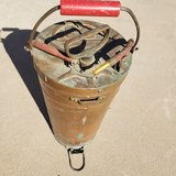 Vintage Military Fire Extinguisher in Fort Bliss, Texas