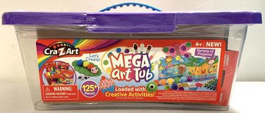 New! Cra-Z-Art 125+pc Art Mega Tub - Activities & Art Supplies Kit in New Lenox, Illinois