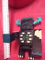 Minecraft Warden figure in Beaufort, South Carolina