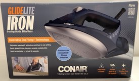 New! Conair GlideLite 1450W Steam Iron - Model: GI305 in New Lenox, Illinois