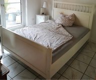 Like brand new Hemnes Queen size bed no pet no smoker I can delivery and set up the bed in Ramstein, Germany