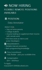 Seeking volunteer in Oswego, Illinois