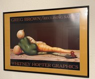 Greg Brown “Reclining Salad” – Framed Art Print (Whitney Hopter Graphics) in Ramstein, Germany