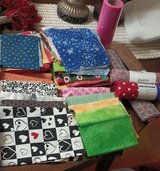 Fabric for Quilting and Crafts w/ child size bundle bed pattern included in Plainfield, Illinois
