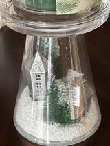 Bath & Body Works Snowy Forest 3 Wick Candle Pedestal Holder in Oswego, Illinois