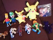 Assorted plush in Beaufort, South Carolina