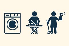 Washing & Ironing + Friday Home Cleaning in Büsnau / Vaihingen in Stuttgart, GE