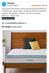 Twin Mattress in Aurora, Illinois