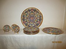 colorful deco plates, 8 pcs set in Ramstein, Germany