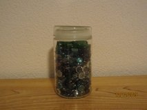 glass nuggets + glass jar in Ramstein, Germany