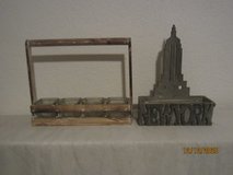 2 wooden planters in Ramstein, Germany