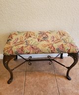 Traditional Style Metal Bench, Vanity Stool, Ottoman in Houston, Texas