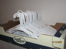 white coat hangers in Ramstein, Germany