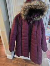 Women's Claret Color Parka in Fort Leonard Wood, Missouri