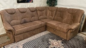 Sectional couch with sleeping function in Ramstein, Germany