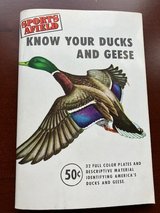 Vintage Sports Afield "Know Your Ducks and Geese" Pocket Guide in Cherry Point, North Carolina