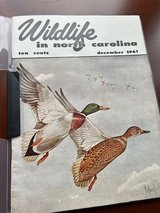 Vintage Wildlife in NC Magazine December 1961 in Cherry Point, North Carolina