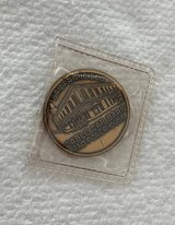 San Francisco Cable Car Barn Souvenir Coin - Uncirculated in Cherry Point, North Carolina