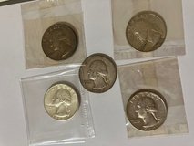 Silver Washington Quarters (All 5 for $50) in Cherry Point, North Carolina