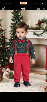 REDUCED …BRAND NEW Toddler Boy Christmas Outfit..SZ 5/6 in Kingwood, Texas