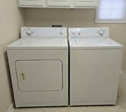 Selling a matching white Roper washer and dryer set. They are in great working condition in Yorkville, Illinois