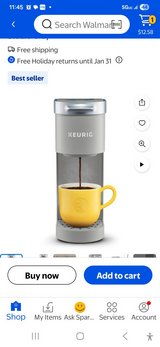 K-Mini single serve coffee maker -Studio Gray in Houston, Texas
