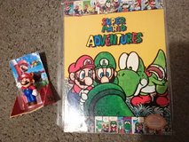 Super Mario toy & comic book in Beaufort, South Carolina