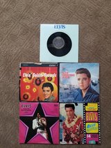 Vintage vinyl records, Elvis Presley in Naperville, Illinois