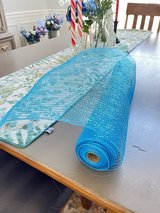 Blue Mesh for Decorating or Decor in Byron, Georgia