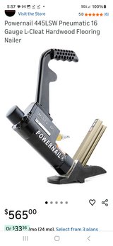 Hard wood floor nailer in Alamogordo, New Mexico