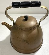 Vintage Copper Teapot - Tea Kettle / Pot - Wood handle in Westmont, Illinois