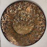 Vintage Hanging etched design Copper Plate Spain - Decorative Wall Art in Naperville, Illinois
