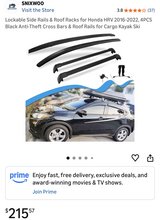 Honda Vezel Roof Rack in Okinawa, Japan