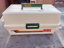 Rebal 635 tackle box with lures in Alamogordo, New Mexico