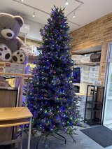 9ft (2.7m) Christmas Tree with LED Lights in Okinawa, Japan