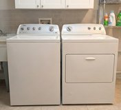 Whirlpool washer and gas dryer in Plainfield, Illinois