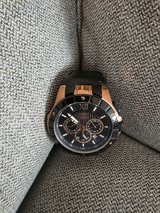 Cerruti 1881 Men’s Chronograph Watch – Rose Gold/Black, Excellent Condition in Ramstein, Germany